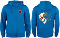 Basic Active Hoody huppari, keskisininen (Unisex)